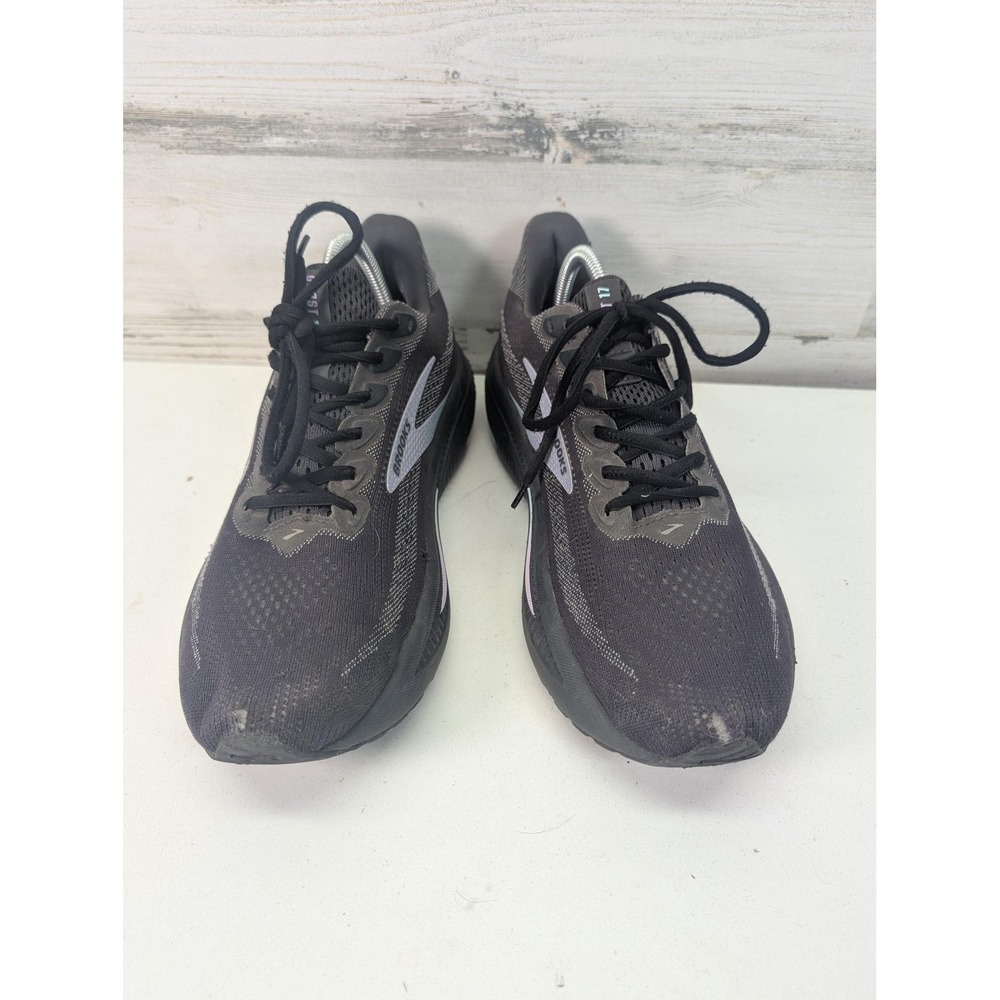 Brooks Ghost 14 Shoes Womens Size 11 Black Mesh Road Running Athletic Sneakers